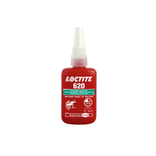 Лепило За Цилиндрично Лепене, LOCTITE 620, Високотемпературно, Висока Якост, 50 милилитра